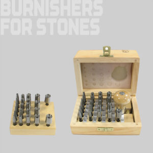 Burnisher for stones